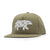 grey pixilated bear Classic Olive